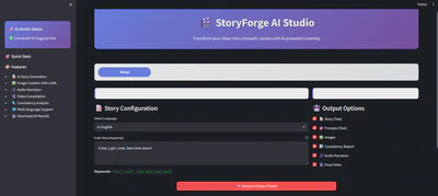StoryForge AI Studio: Multilingual Story-to-Video Pipeline featured image
