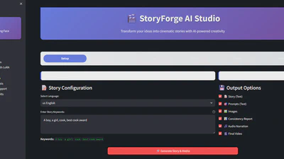 StoryForge AI Studio: Multilingual Story-to-Video Pipeline featured image